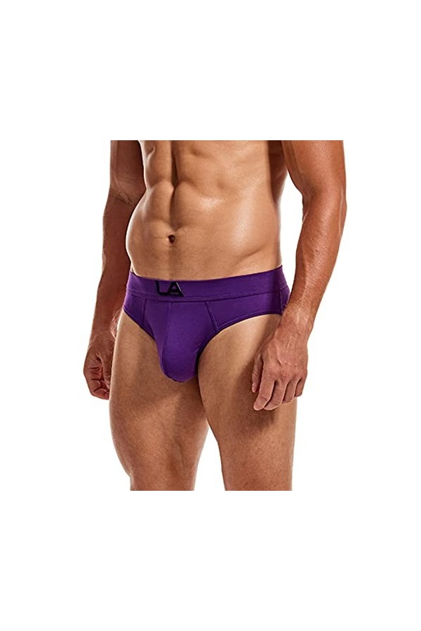 Knickers Sexy Ride Up Sous-vêtements pour homme, lilas, L