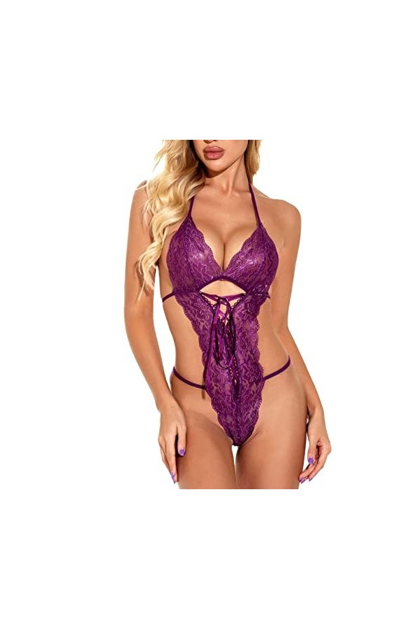 Lingerie Sexy Femme Coquine Hot Erotisme Body Nuisette See Through Harness Nuisette Mini Robe Sissy Érotique Lingerie Hyper S