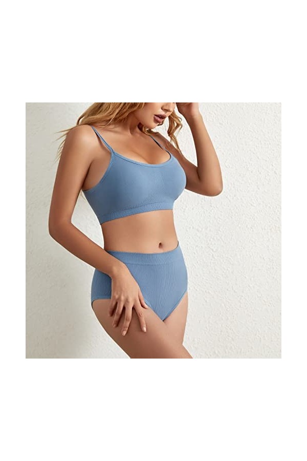 Générique Lingerie Sexy Hot Chaude Ouverte - Soutien-Gorge Push Up Nuisettes et Deshabillés Sexy Coquine Hot Ouverte String F