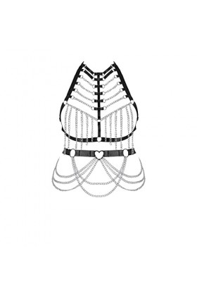 Femmes Bretelles Soutien - Gorge Mode Oversize Soutien - Gorge Bas Garter Set Punk Gothique Carnaval Dance Costume 1