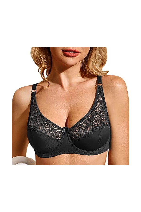 Lingerie Femme Sexy Ensemble Homme Sexy Hot y*2k Soutien-Gorge Coupe Basse pour Femmes Non doublé Soutien-Gorge Grande Taille