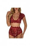 Générique Lingerie Sexy Femme Sexy Nuisette Mini Robe See Through Teddy Harnais Robe Sensuelle Chemise Harness Babydoll Eroti