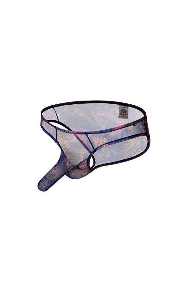 String Homme Sexy éRotique Tanga Thong Sexy Longue U Bulge Poche Éléphant Tronc String Extensible Taille Basse éRotique Culot