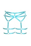 BBOHSS Harnais pour femme - Grande taille - Style punk - Jarretière - Lingerie - Bas de cuisse - Accessoires de carnaval - 12