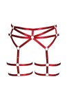 BBOHSS Harnais pour femme - Grande taille - Style punk - Jarretière - Lingerie - Bas de cuisse - Accessoires de carnaval - 12