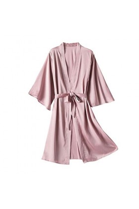 IQYU Ensemble lingerie sexy pour femme - Robe de nuit sexy en satin de soie - Sous-vêtements sexy - Rouge, Rose, XL