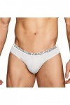 Culotte sexy pour homme - Slip sexy pour homme - Sous-vêtements érotiques - Sous-vêtements de nuit, blanc, L