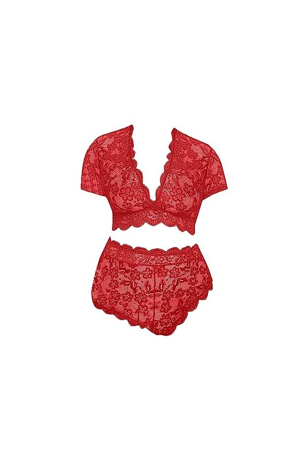 Lingerie Femme Sexy Ensemble Homme Sexy Hot y20k Lingerie 2 pièces Grande Taille pour Femmes Ensembles de sous-vêtements Sout