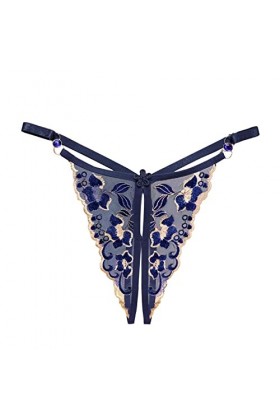 Culottes en Dentelle Femmes Sexy Slips Minces Femmes Sexy Culotte Hipster Confortable Taille Femmes Crochet Dentelle Sexy Cre