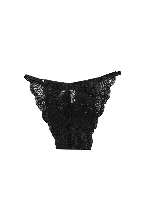 Culotte Dentelle Sexy pour Femme sous Vetements Sexy à Taille Basse Minceur Amincissante Culottes Culotte Triangle Sexy en Ma