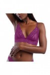 Lingerie Sexy Ensemble Femme Dentelle Ensemble Soutien Gorge et String 2 Pièce Vêtements De Nuit Sexy sous-Vetements Erotique