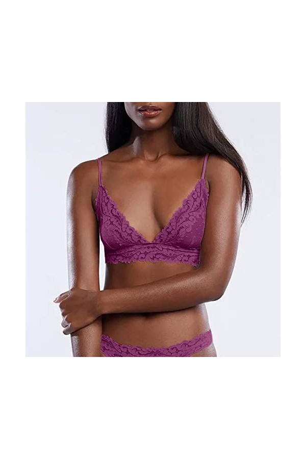 Lingerie Sexy Ensemble Femme Dentelle Ensemble Soutien Gorge et String 2 Pièce Vêtements De Nuit Sexy sous-Vetements Erotique