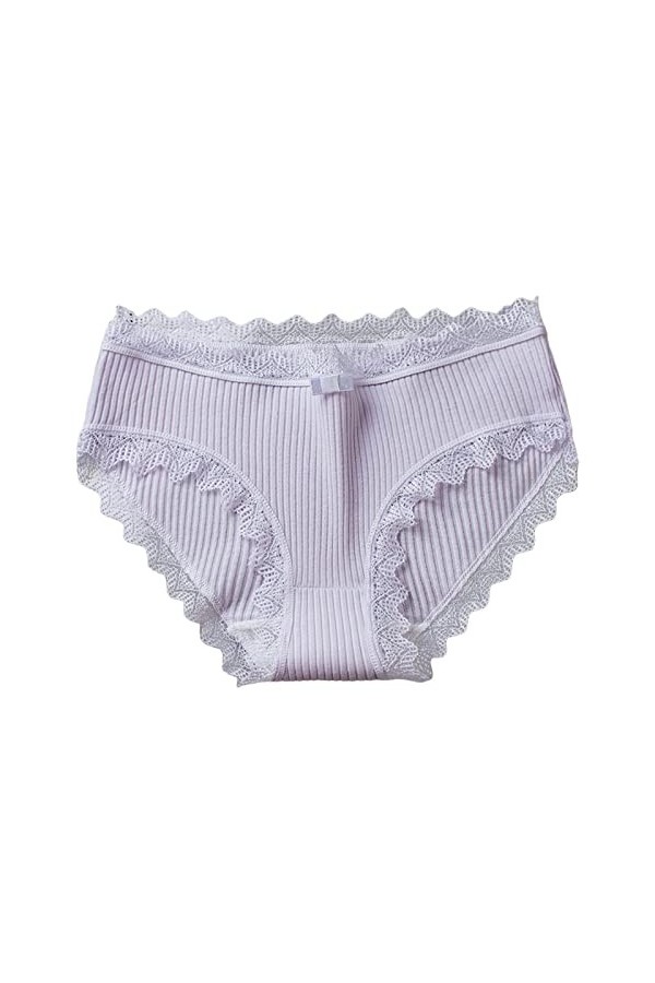 Femmes Sexy Culotte Sculptante Culotte sous Vetements Culotte Classique Slip Élégant Culotte en Dentelle Grande Taille Culott