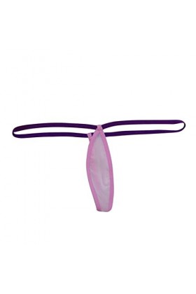 LDadgf Sous-vêtement sexy pour femme avec franges violet, taille unique 