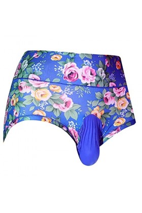 String Homme Sexy Hot Dentelle Slips Boxer Sous-vêtements floraux sexy pour hommes, plus la taille des slips floraux sexy soy