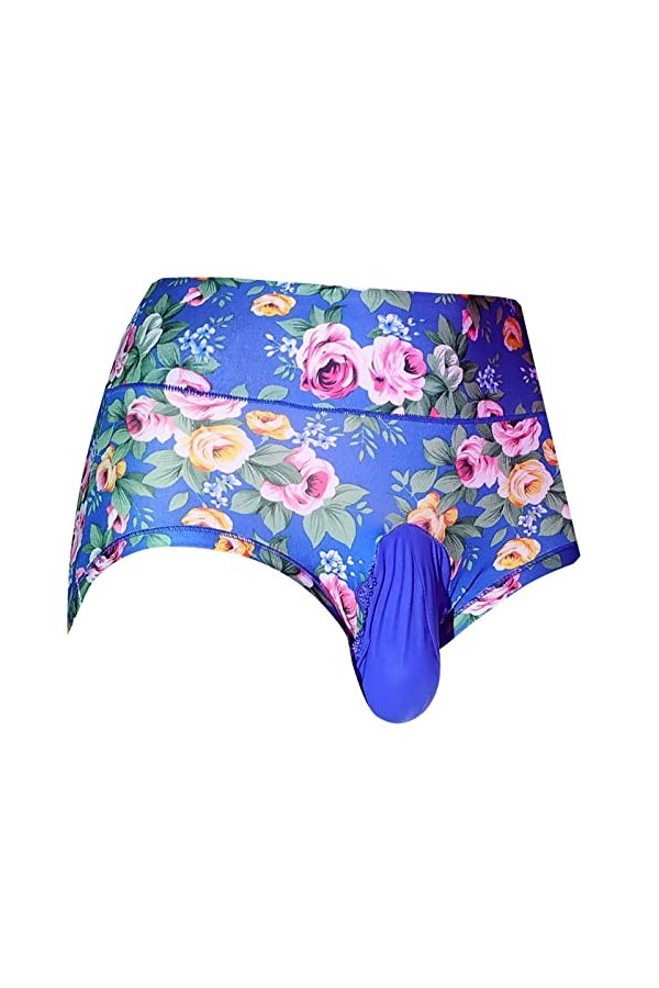 String Homme Sexy Hot Dentelle Slips Boxer Sous-vêtements floraux sexy pour hommes, plus la taille des slips floraux sexy soy