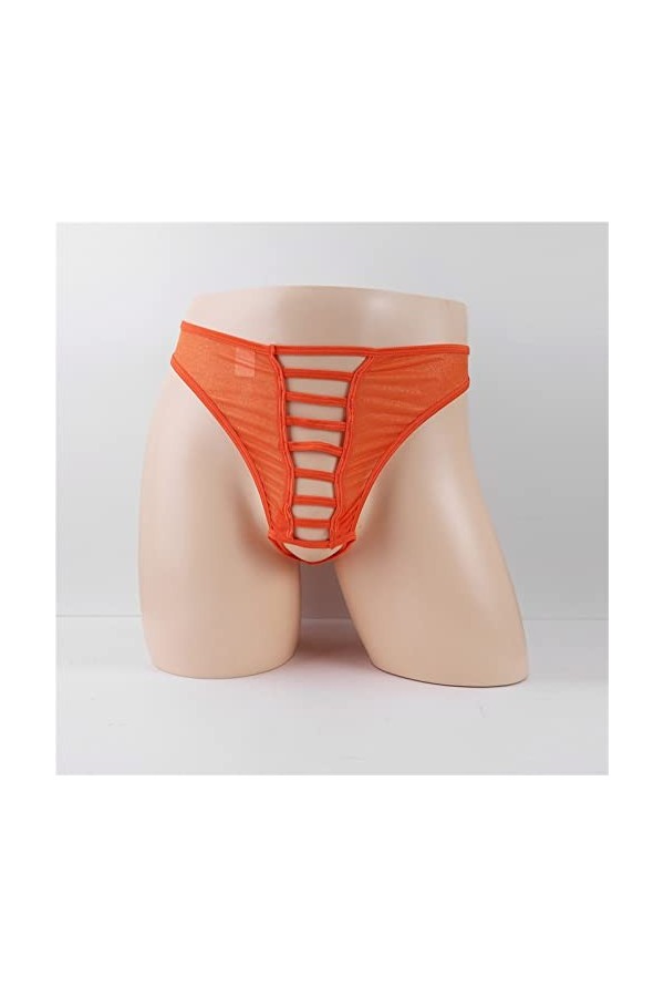 Boxer Homme Maillot de Bain Sexy Briefs Thong Hommes Simple personnalité mode décontracté Sexy solide Mini string sous-vêteme