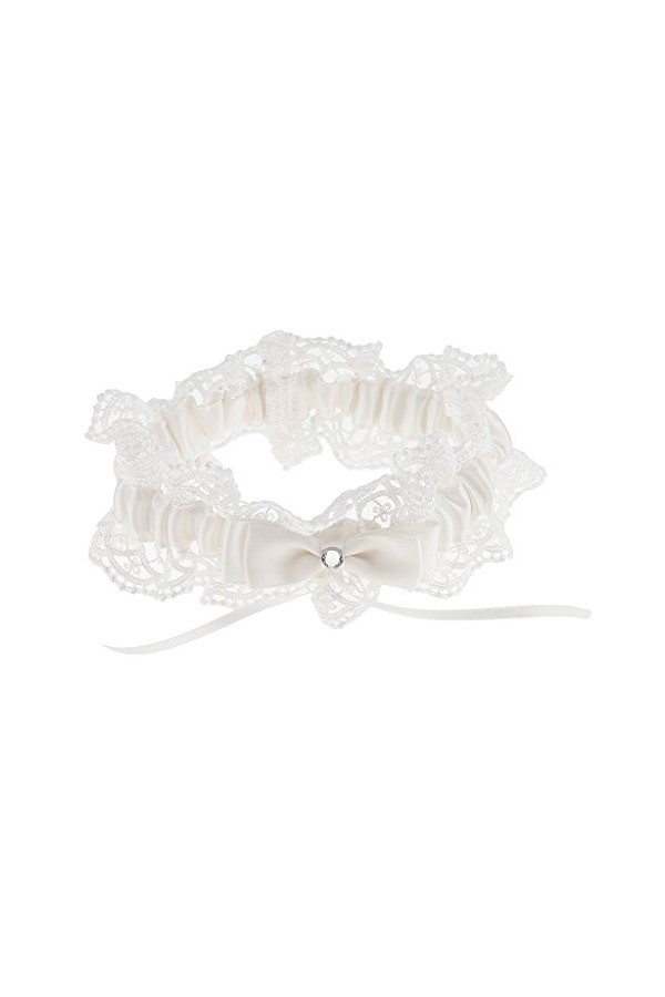 Jarretière de mariée, porte-jarretelles en dentelle avec nœud en cristal, accessoires à ponts, ceinture de jambe en dentelle,