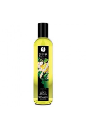 Shunga Huile de Massage Biologique Thé Vert 250 ml