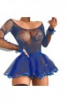 Générique iYmitz Femmes Sexy Dentelle Lingerie Maillage Sexy Lingerie Lingerie Robe Menstruelle Ligne V