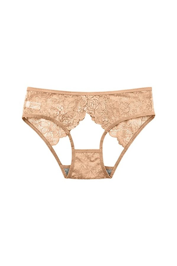 Culotte Dentelle Sexy pour Femme sous Vetements Féminine Sexy Taille Moyenne sous-vêtements Unie Culottes pour Femmes Culotte