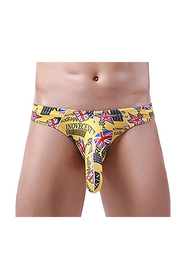 Générique String Homme Sexy Hot Dentelle Slips Boxer Culottes de Mode Masculine Culottes Sexy Ride Up Briefs Underwear Pant P