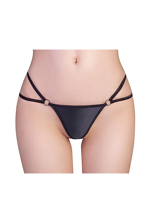 Générique Culotte Femme String Femme Culottes Taille Basse Slips Stretch Slips Taille Basse Culottes de sous-vêtements String