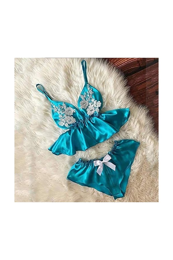 Lingerie Sexy Ensemble Femme 2 Pièce Ensemble Soutien Gorge et String Erotique Vêtements De Nuit Sexy sous-Vetements Dentelle