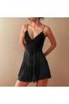 Lingerie Erothique Sexy Slutty Hot Body Nuisette Sissy Érotique Teddy Nuisette Mini Robe See Through Mini Short Push Up Linge