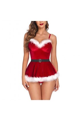 Hanxiulin Soutien-gorge de sport push-up - Nuisette - String érotique - Ensemble de bretelles en dentelle - Soutien-gorge et 