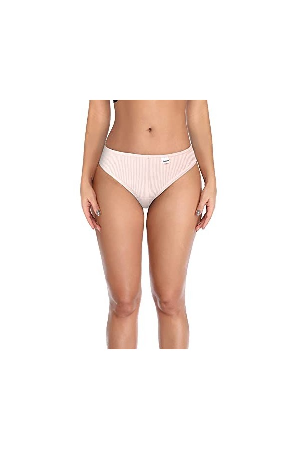 liaddkv Culotte Bikini Sexy Femme Culotte 3 Tangas Slips Sous-vêtements Lingerie Seins Libre, gris, XXL