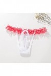 String Ouvert à lentrejambe Femme Culotte Tanga Sexy Patchwork Culottes Femmes String Ouvert Femmes Dentelle String Culotte 