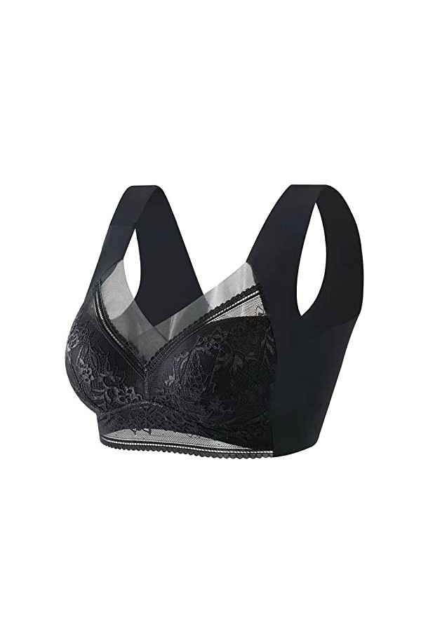 Lingerie Femme Sexy Ensemble Homme Sexy Hot y26k Femmes Pleine Coupe Mince sous-vêtements Grande Taille sans Fil Sport Soutie