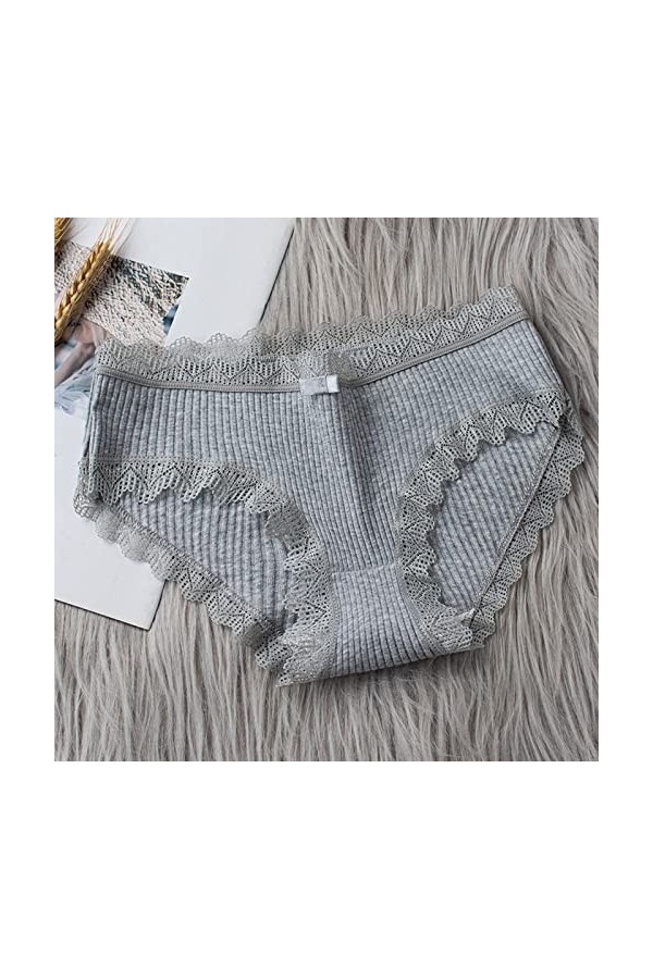 Femmes Sexy Culotte Sculptante Culotte sous Vetements Culotte Classique Slip Élégant Culotte en Dentelle Grande Taille Culott