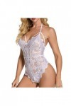 Générique Nuisette Sexy Femme Érotique Ouverte Babydoll Sexy Hot Push Up Mini Robe Sissy Érotique Night Wear Dentelle Lingeri