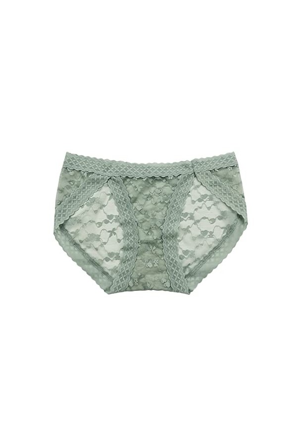 Florale Coutures pour Femmes Dentelle Sexy Culotte Culotte Sexy en Dentelle pour Femme Taille Haute Culotte Triangle Sexy en 