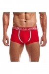 Boxer sexy pour homme, rouge, L