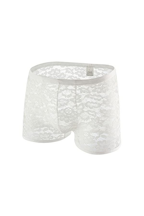 ADMAY 2023 New y25k Style Lingerie String en Dentelle pour Hommes Culotte de Sexe Culotte en T Transparente pour Hommes sous-