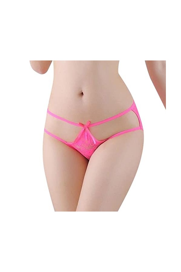 Culotte Dentelle Sexy pour Femme sous Vetements Culotte Femme Taille Midi Confortable Slip Sexy String Femme Sexy Hot Culotte