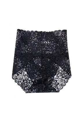 RUITOTP Sexy Dentelle Maille Transparente Femmes sous-vêtements Grande Taille Taille Haute Culotte Culotte Lingerie Ensemble 