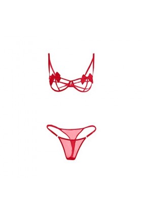 Lingerie Sexy Hot Chaude Ouverte Soutien-Gorge Grande Taille Deshabillé Sexy Grande Taille Coquine Hot Ouverte String Sexy Ho