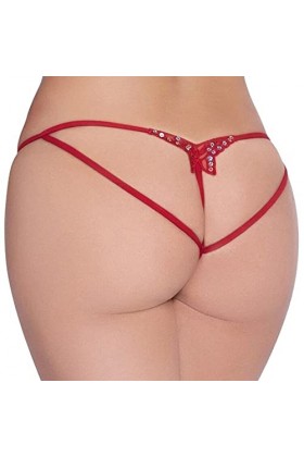 Sous-vêtements pour femme - Culotte sexy en dentelle - Culotte hipster - Sous-vêtements respirants - Sans coutures - String p