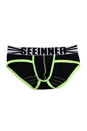 Sous-vêtement doux sexy pour homme, Noir , XL