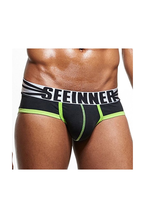 Sous-vêtement doux sexy pour homme, Noir , XL