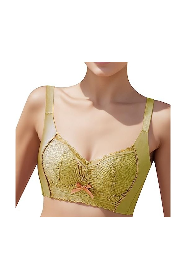 Lingerie Femme Sexy Ensemble Homme Sexy Hot y20.k Soutien-Gorge Sexy en Dentelle Non tracée pour Femmes, Confortable et régla