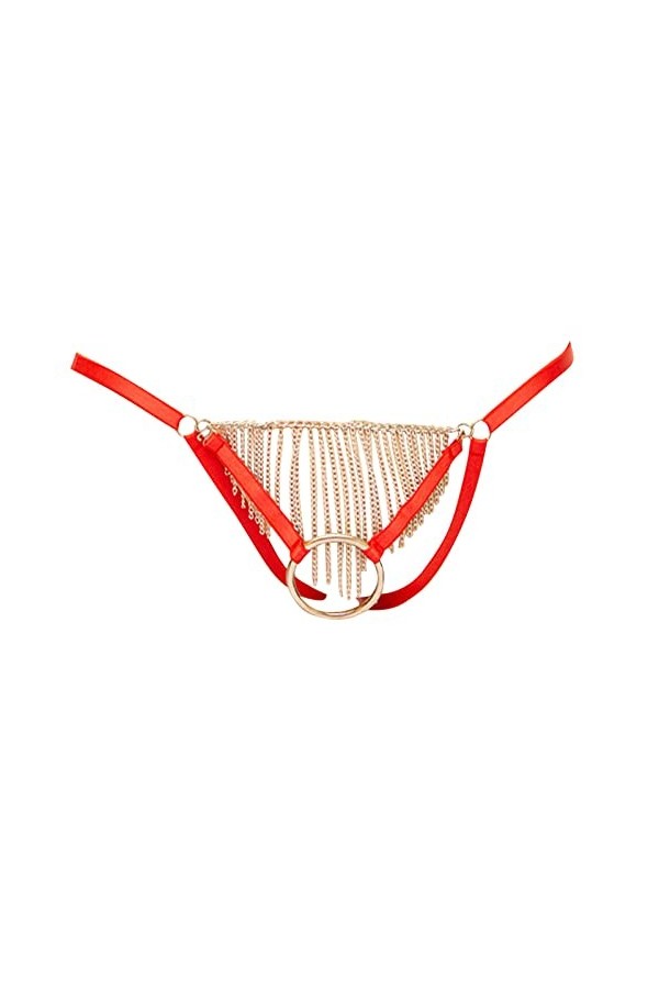 Générique Lingerie Homme Sexy Hot Nouveaux Hommes chaîne goût sous-vêtements Anneau Creux chaîne Couverture Hommes Sexy Strin