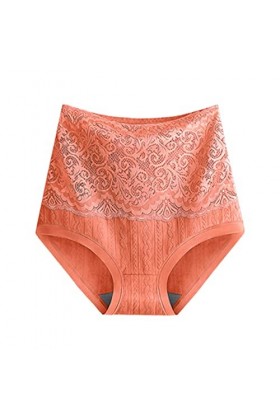 String Femme en Pur Coton et Soie Culottes Elasticité Pantalons Triangle Stretch Slips Taille Haute Short de Bain de Absorban