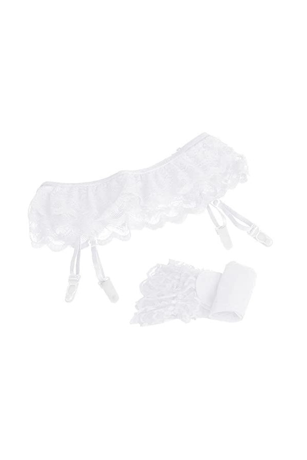 Générique Jarretière souffleuse sous-vêtements Sexy Femmes Ceinture de Dentelle Thigh-Highs Vêtements De Nuit