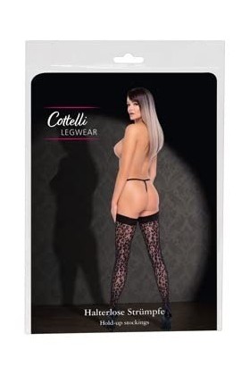 Cottelli LEGWEAR Bas sans bas-25206561611 Noir 2