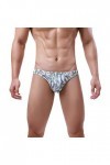 Knickers Sexy Ride Up Sous-vêtements en caoutchouc pour homme, Vert armée., M